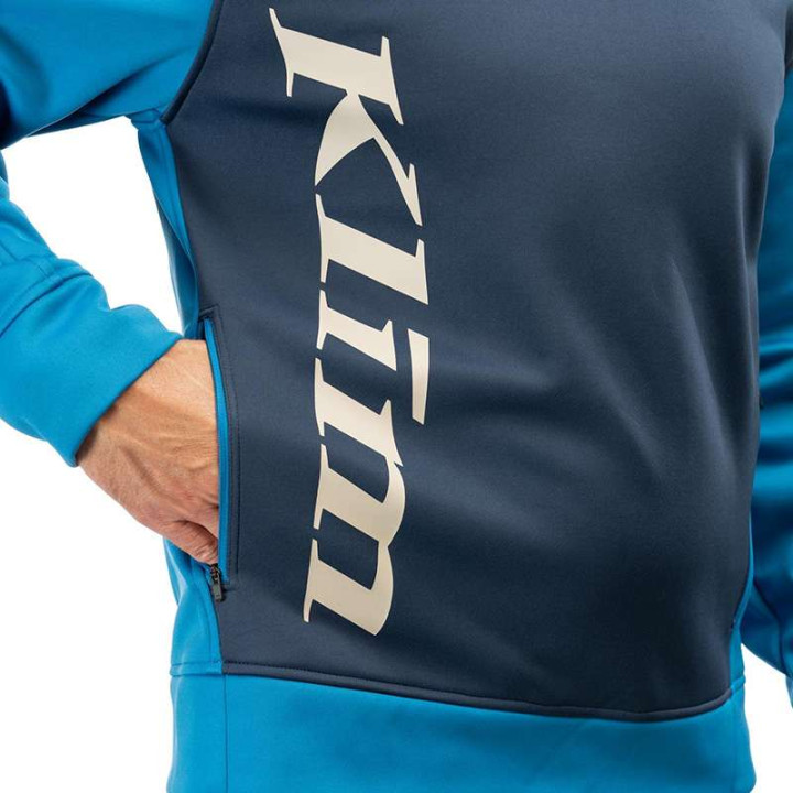 Sweat KLIM ACCELERATOR PULLOVER Bleu