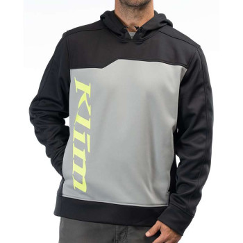 Sweat KLIM ACCELERATOR PULLOVER Noir / Gris