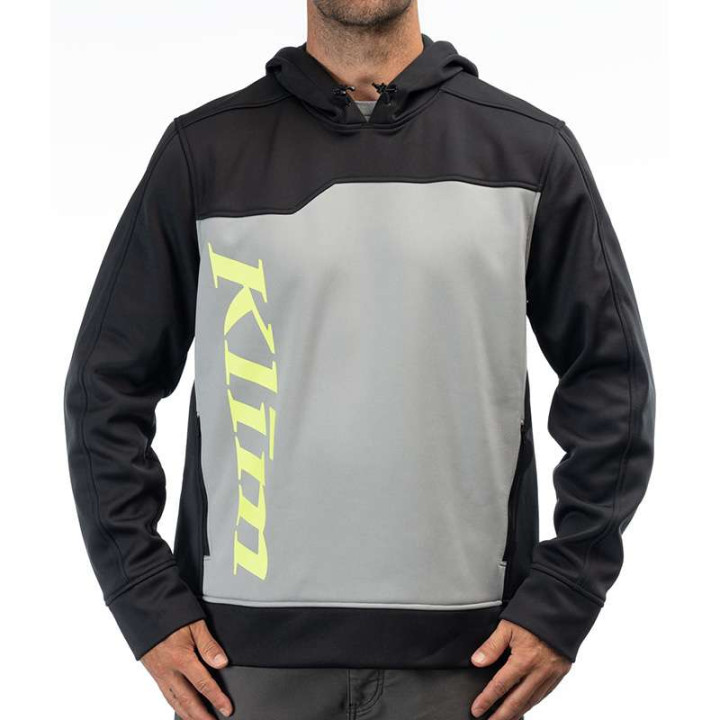 Sweat KLIM ACCELERATOR PULLOVER Noir / Gris