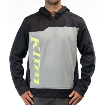 Sweat KLIM ACCELERATOR PULLOVER Noir / Gris
