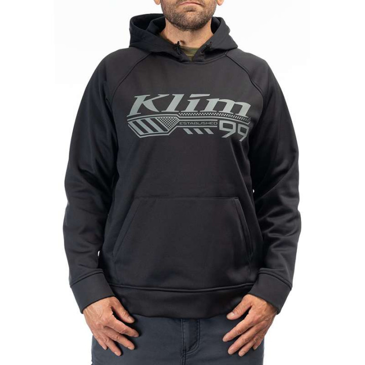 Sweat KLIM FOUNDATION PULLOVER HOODIE Noir