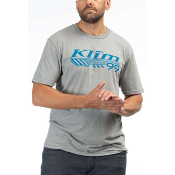 Tee-shirt Klim FOUNDATION TRI-BLEND Gris