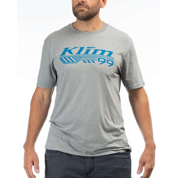 Tee-shirt Klim FOUNDATION TRI-BLEND Gris