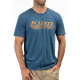 Tee-shirt Klim FOUNDATION TRI-BLEND Bleu