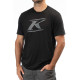 Tee-shirt Klim DRIFT TRI-BLEND Noir