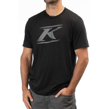 Tee-shirt Klim DRIFT TRI-BLEND Noir