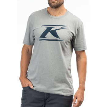 Tee-shirt Klim DRIFT TRI-BLEND Gris