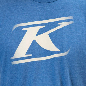 Tee-shirt Klim DRIFT TRI-BLEND Bleu