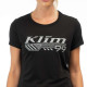 Women's T-shirt Klim FOUNDATION TRI-BLEND Black