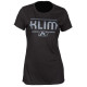 Women's T-shirt Klim KUTE CORP SS T Black