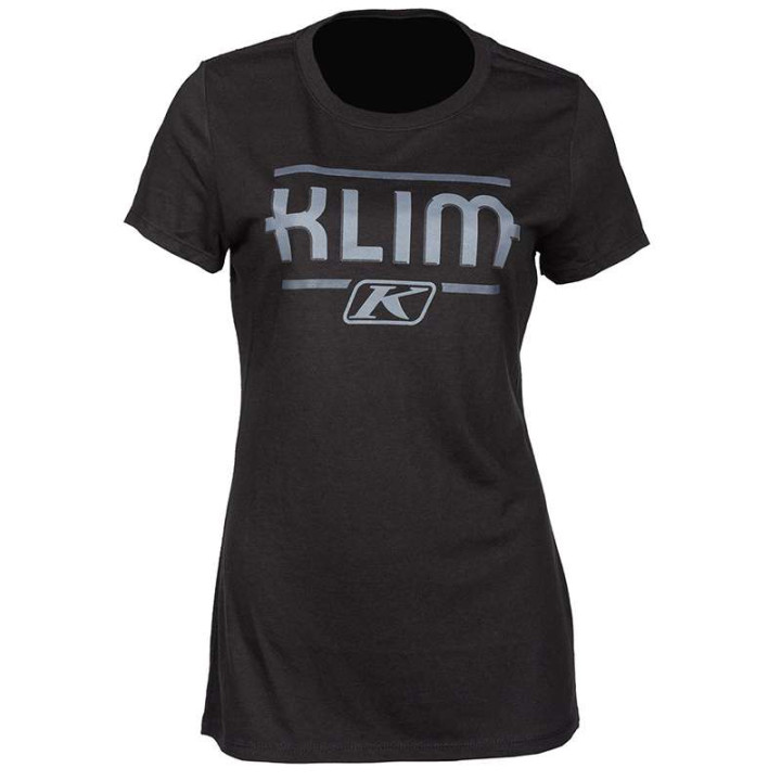 Women's T-shirt Klim KUTE CORP SS T Black