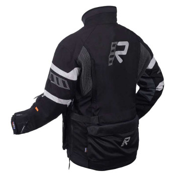 Veste moto Rukka MADAGASCA-R NOIR/GRIS