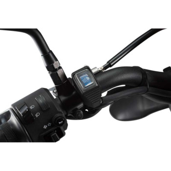 Interrupteur étanche feux longue portée SW-Motech ON/OFF rétro-éclairé bleu Interrupteur étanche feux longue portée SW-Motech ON/OFF rétro-éclairé bleu