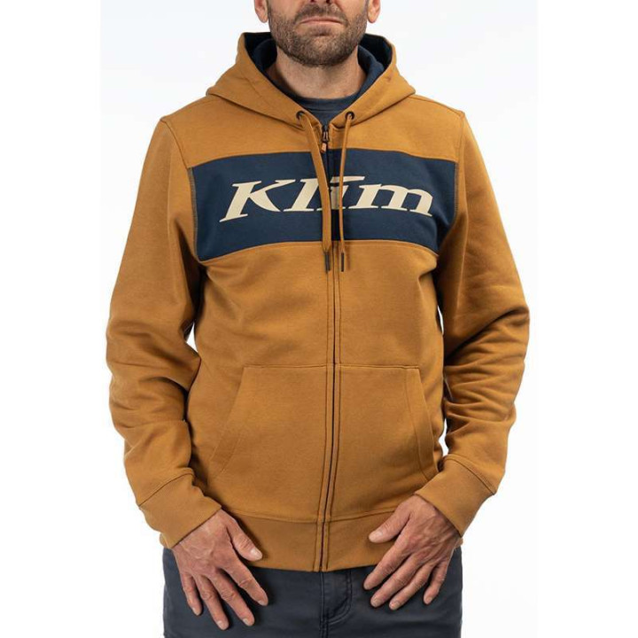 Gilet Klim TRAILSIDE HOODIE Marron clair