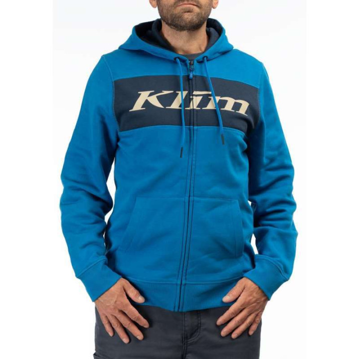 Gilet Klim TRAILSIDE HOODIE Bleu