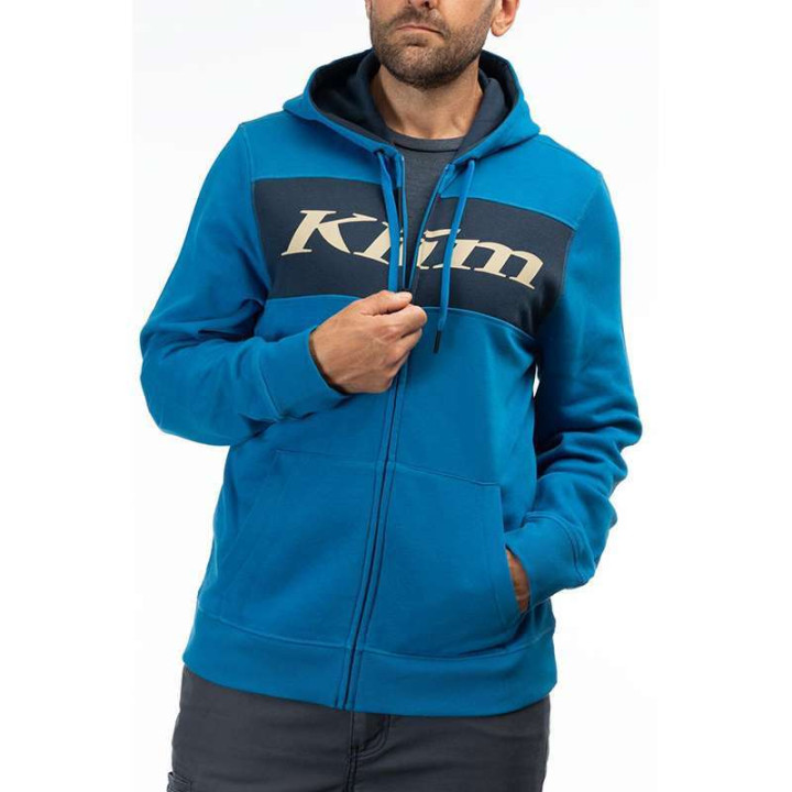 Gilet Klim TRAILSIDE HOODIE Bleu