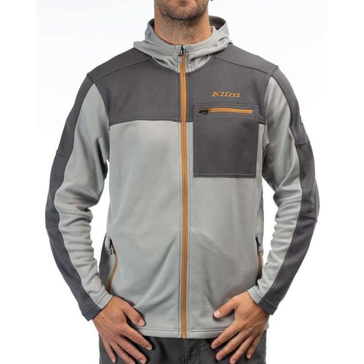 Klim GLACIER HOODIE Grey vest
