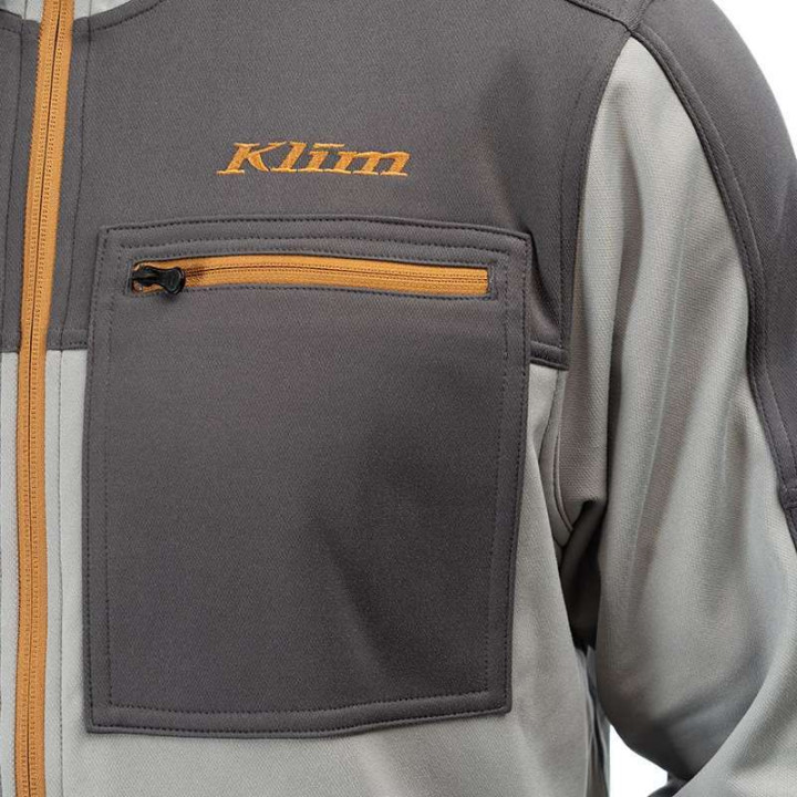 Klim GLACIER HOODIE Grey vest
