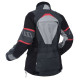 Veste moto femme Rukka RIMORINA GRIS/ROUGE
