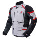 Veste moto Rukka MADAGASCA-R GRIS/NOIR/ROUGE