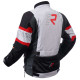 Veste moto Rukka MADAGASCA-R GRIS/NOIR/ROUGE