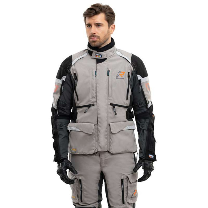 Veste moto Rukka MADAGASCA-R SABLE/NOIR