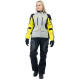 Veste moto femme Rukka RIMORINA GRIS/JAUNE