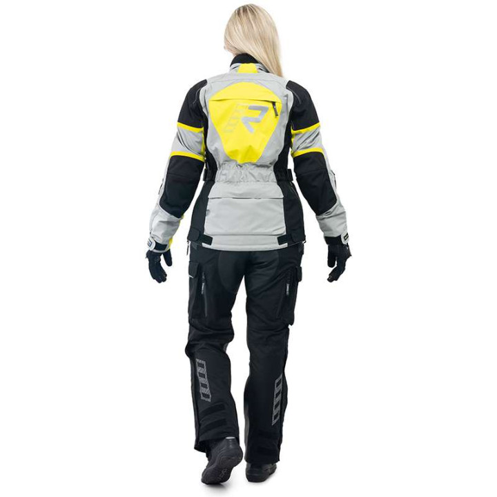 Women's Rukka RIMORINA motorcycle jacket GREY/YELLOW Women's Rukka RIMORINA motorcycle jacket GREY/YELLOW