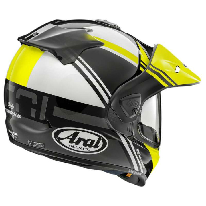 Arai TOUR-X 5 COSMIC FLUOR YELLOW motorcycle helmet