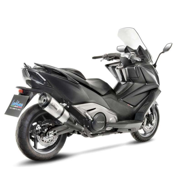 Approved mufflers LeoVince FACTORY S (14212SK) Kymco AK 550