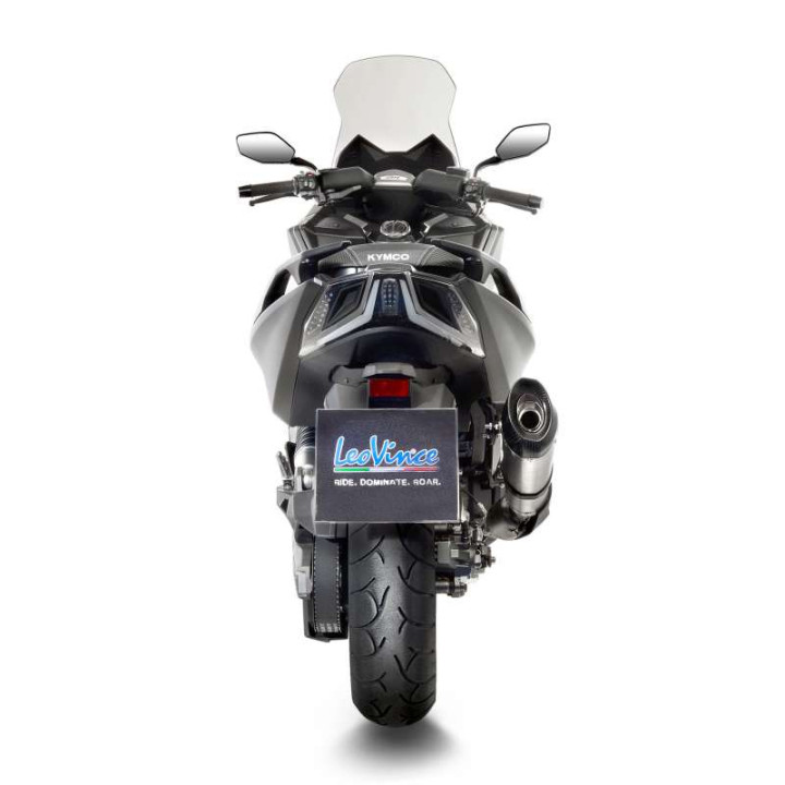 Approved mufflers LeoVince FACTORY S (14212SK) Kymco AK 550