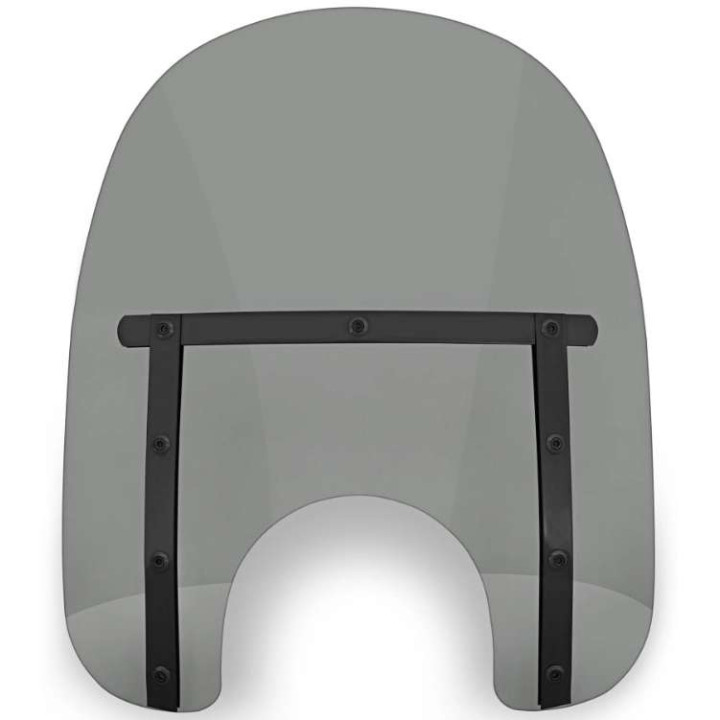 Pare-brise Memphis Shades SLIM NOIR 15" (38cm) / phare 7" Pare-brise Memphis Shades SLIM NOIR 15" (38cm) / phare 7"