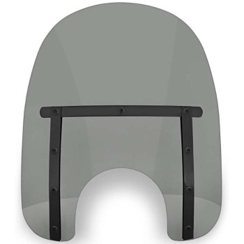 Pare-brise Memphis Shades SLIM NOIR 17" (43cm) / phare 7" Pare-brise Memphis Shades SLIM NOIR 17" (43cm) / phare 7"