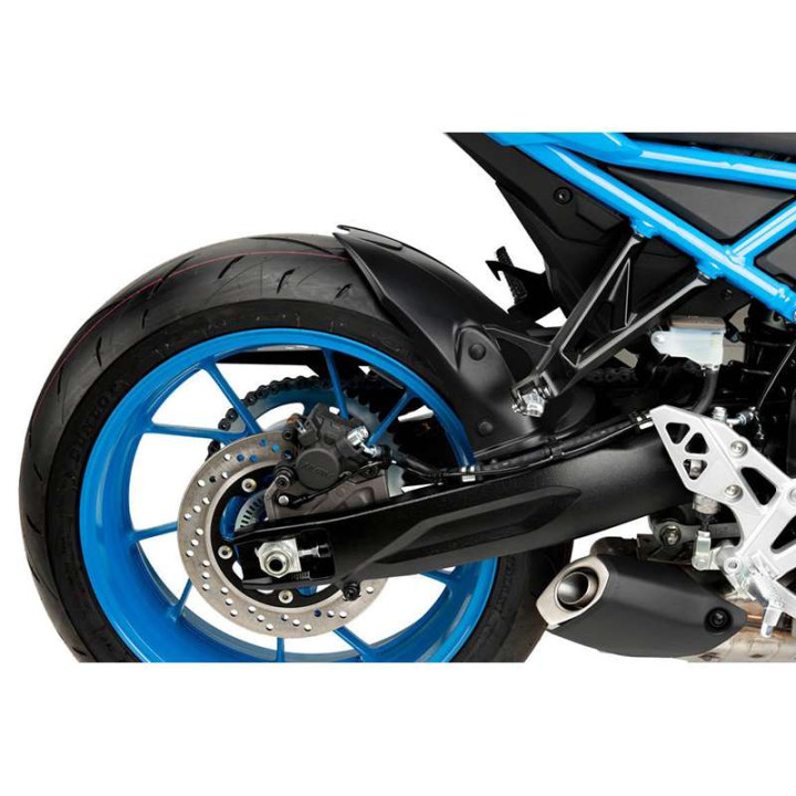 Puig matte black rear mudguard (21699J) Suzuki GSX-8S