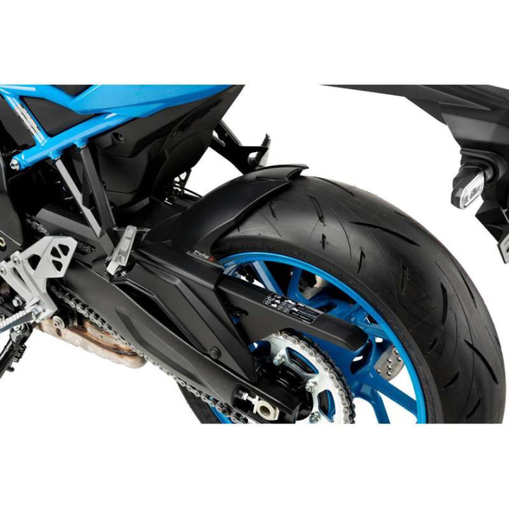 Puig matte black rear mudguard (21699J) Suzuki GSX-8S