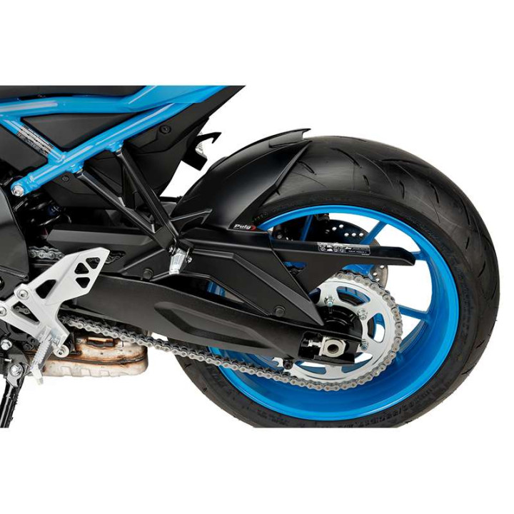 Puig matte black rear mudguard (21699J) Suzuki GSX-8S