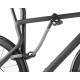Antivol velo TEX-LOCK EYELET U/X-LOCK S (80cm) GRIS
