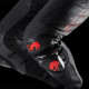 Pantalon moto cuir Furygan DRACK Noir/Rouge