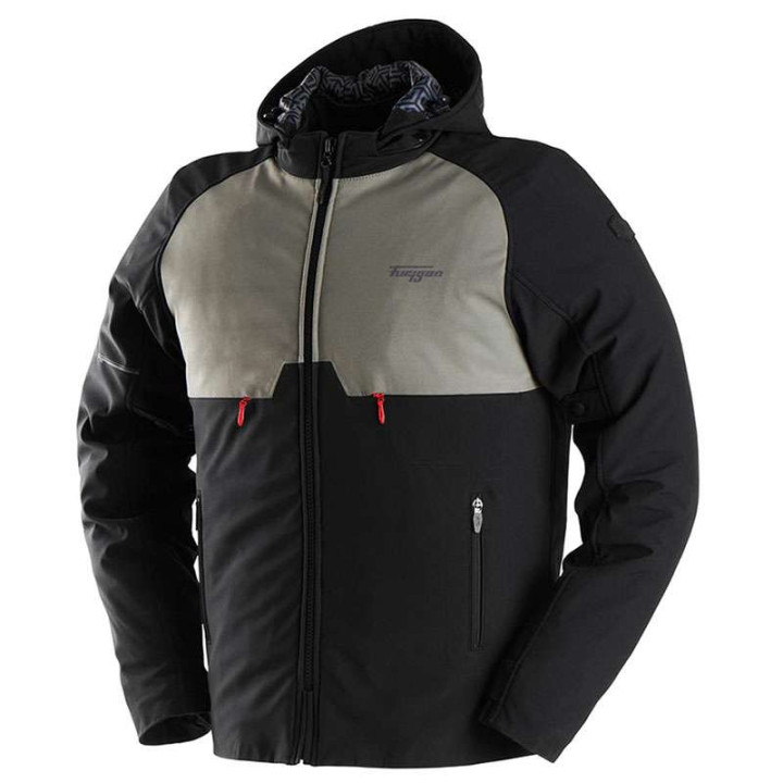 Motorcycle jacket Furygan ADDAX Black/Khaki