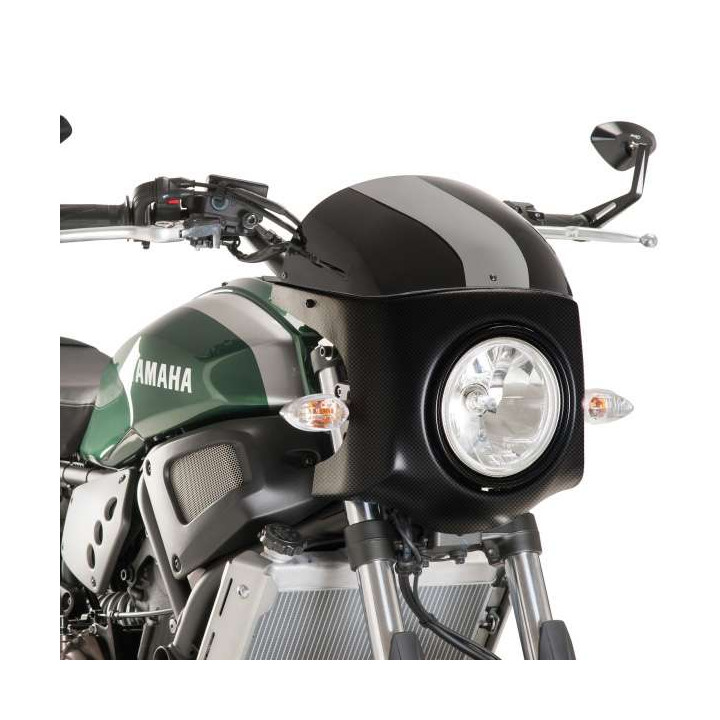 Bulle + carénage rétro Puig Carbone (9187) Yamaha XSR700