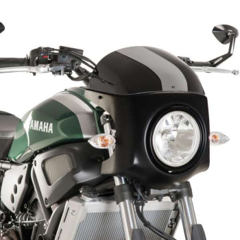 Bulle + carénage rétro Puig Carbone (9187) Yamaha XSR700