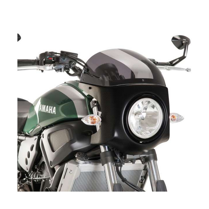 Bulle + carénage rétro Puig Carbone (9187) Yamaha XSR700
