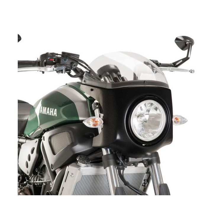 Bulle + carénage rétro Puig Carbone (9187) Yamaha XSR700