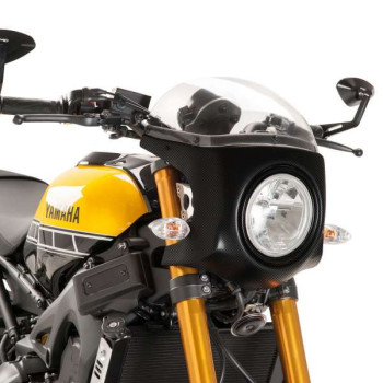 Bulle + carénage rétro Puig Carbone (9188) Yamaha XSR900