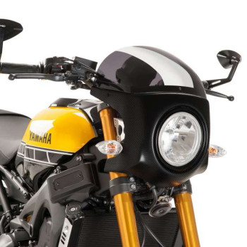 Bulle + carénage rétro Puig Carbone (9188) Yamaha XSR900