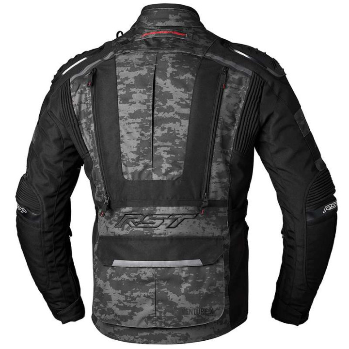 Veste moto RST ADVENTURE X CAMO GRIS
