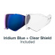Casque moto Nexx X.WST3 FLUENCE Bleu/Rouge