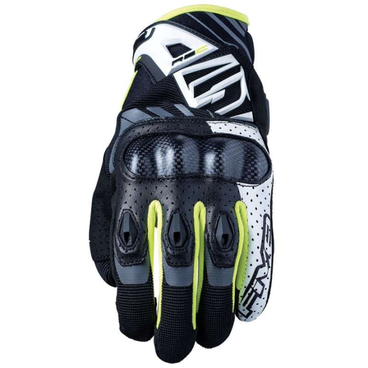 Gants moto d'été Five RS-C FLUO