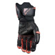 Five RFX3 EVO motorcycle racing gloves Black/Red