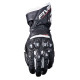 Gants moto racing Five RFX3 EVO Noir/Blanc
